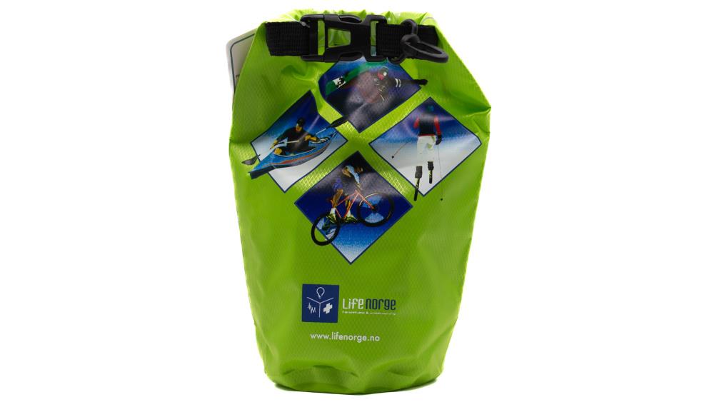 Førstehjelp Sport-fritid 2L vanntettpose grønn