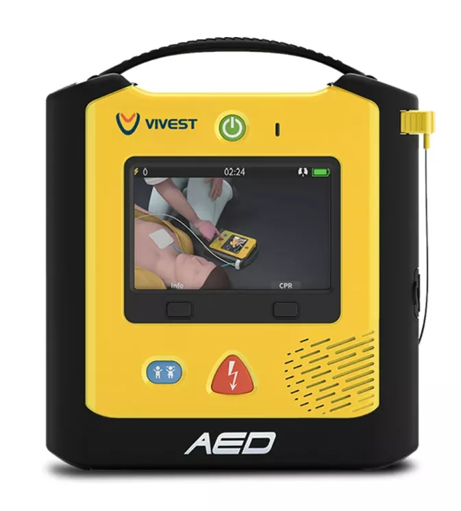 ViVest PowerBeat AED X3 hjertestarter